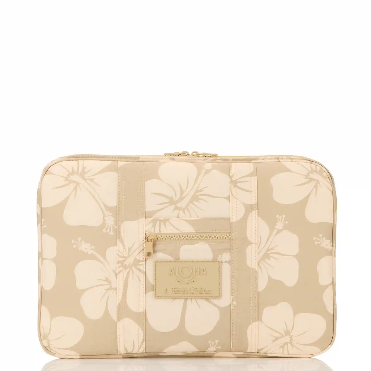 Hana Hou Keep It Light Laptop Case in Creme on Dune